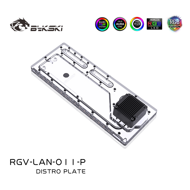 BYKSKI  Acrylic Board Water Di - Distro Plate Ddc Pump Combo review and price