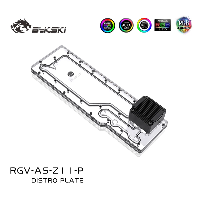 BYKSKI RGV-AS-Z11-P Acrylic Ta - Distro Plate Ddc Pump Combo review and price
