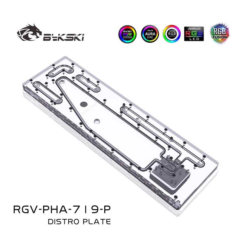 BYKSKI RGV-PHA-719-P Acrylic T - Distro Plate Ddc Pump Combo review and price