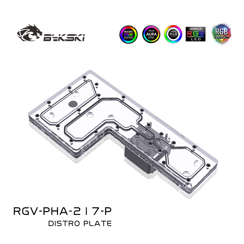 Bykski RGV-PHA-217-P Acrylic D - Distro Plate Ddc Pump Combo review and price