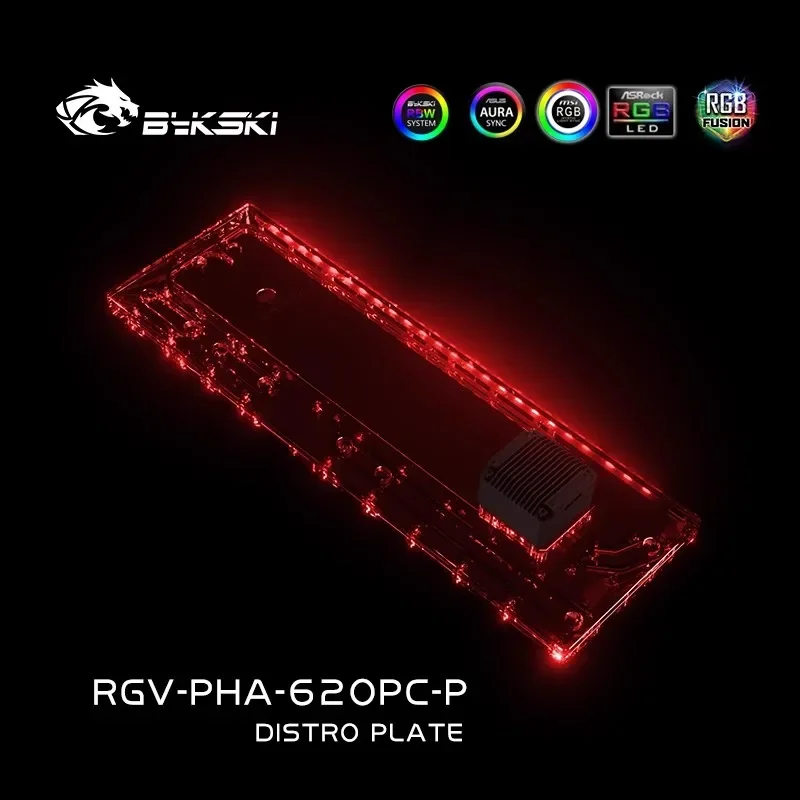 Bykski Acrylic Distro Plate /B - Distro Plate Ddc Pump Combo review and price