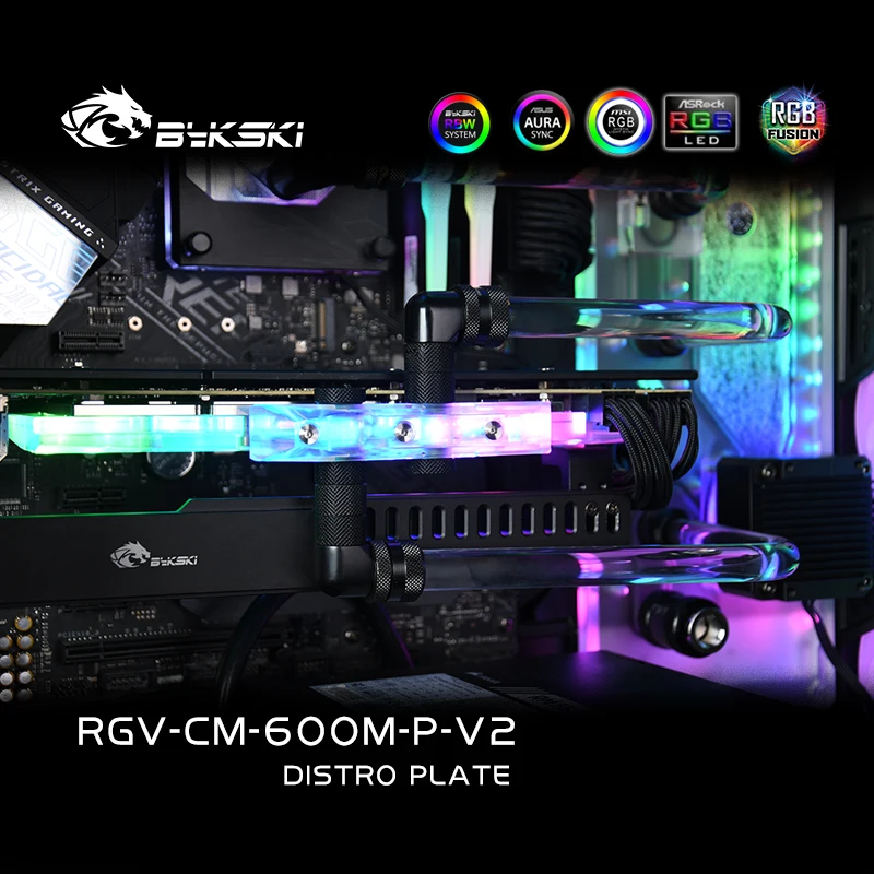 Bykski Acrylic Distro Plate /  - Distro Plate Ddc Pump Combo review and price